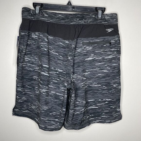 SPEEDO Shorts Mens Medium 32/34 Tech Volley NEW Anti-Chafe Lined Swimwear - Picture 3 of 8